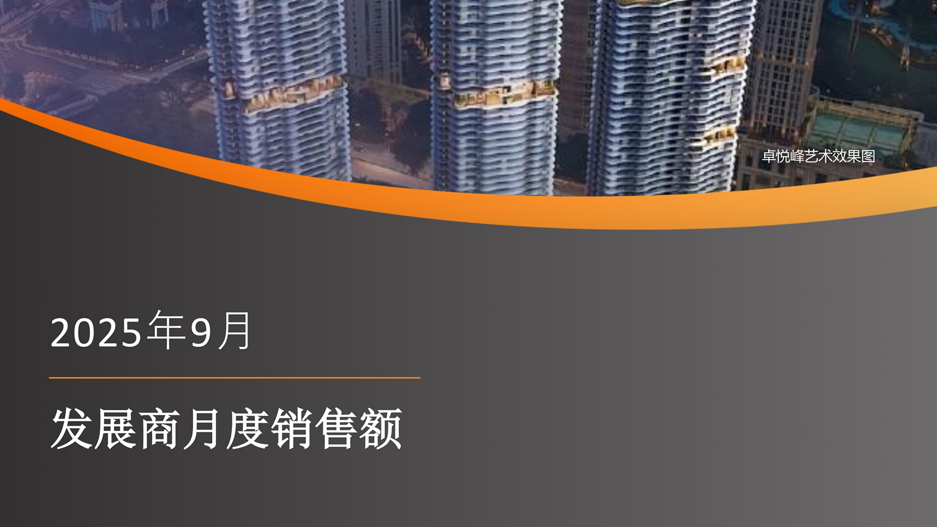 Monthly Developer Sales Sep 2025 (Mandarin)